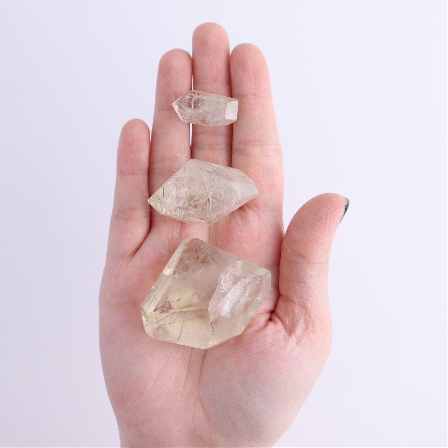 Quartz with Inclusions Feeforms Set of 54