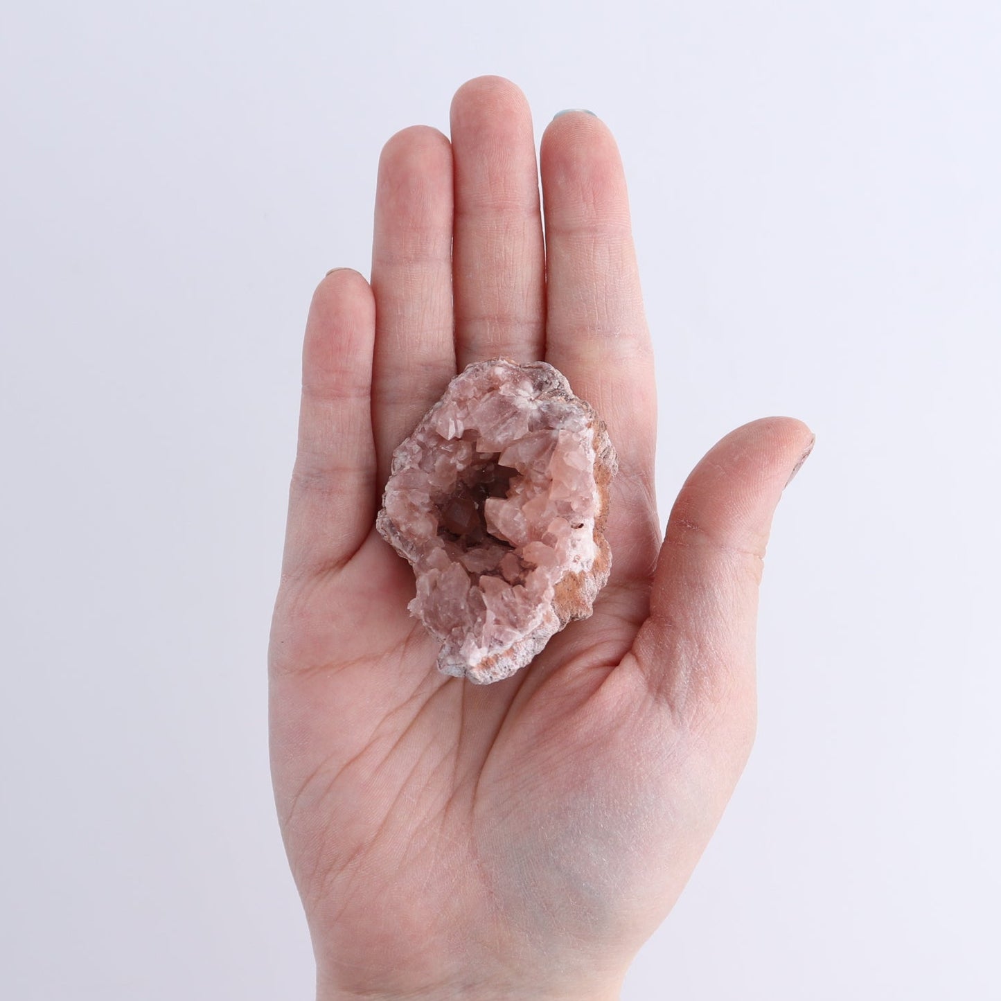 Pink Amethyst Geodes from Argentina Set of 24
