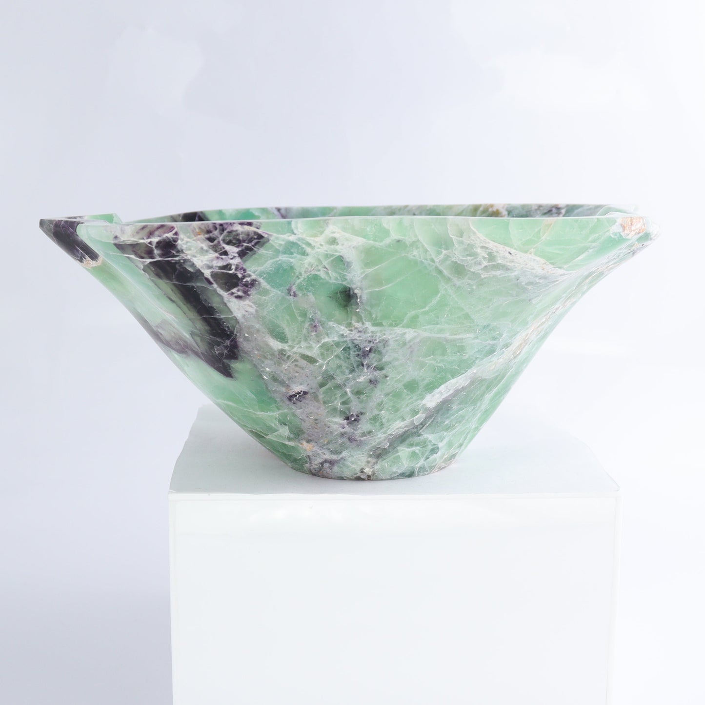 Fluorite Bowl 12" | Mi Esperanza Minerals | Supplier of Crystals and Onyx