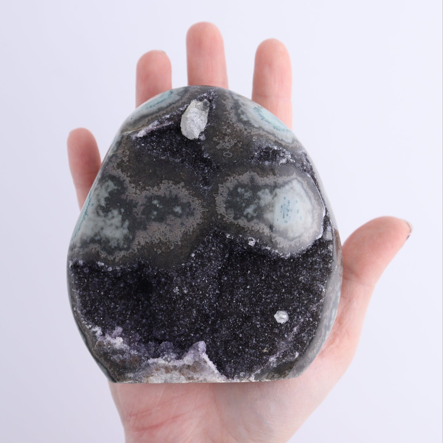 Uruguay Amethyst Cut Base Set of 5