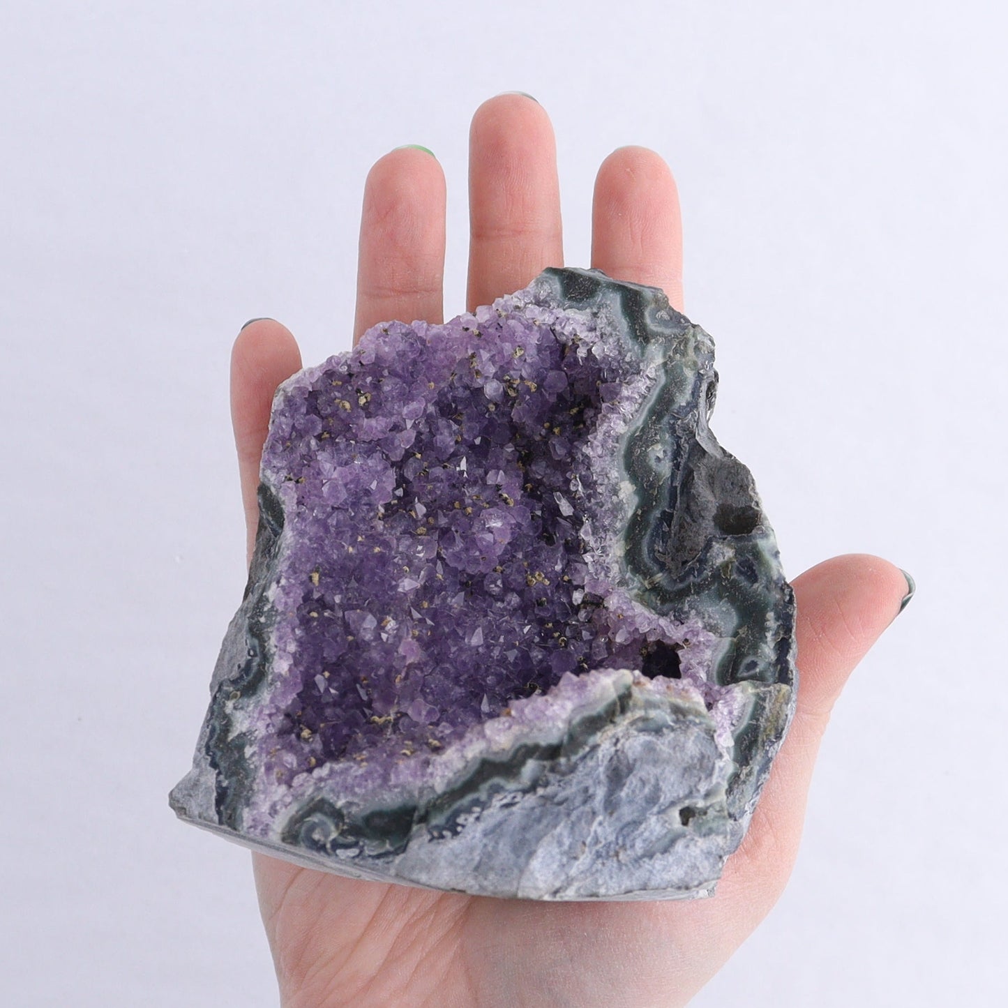 Uruguay Amethyst Cut Base Set of 6 | Mi Esperanza Minerals | Supplier of Crystals and Onyx