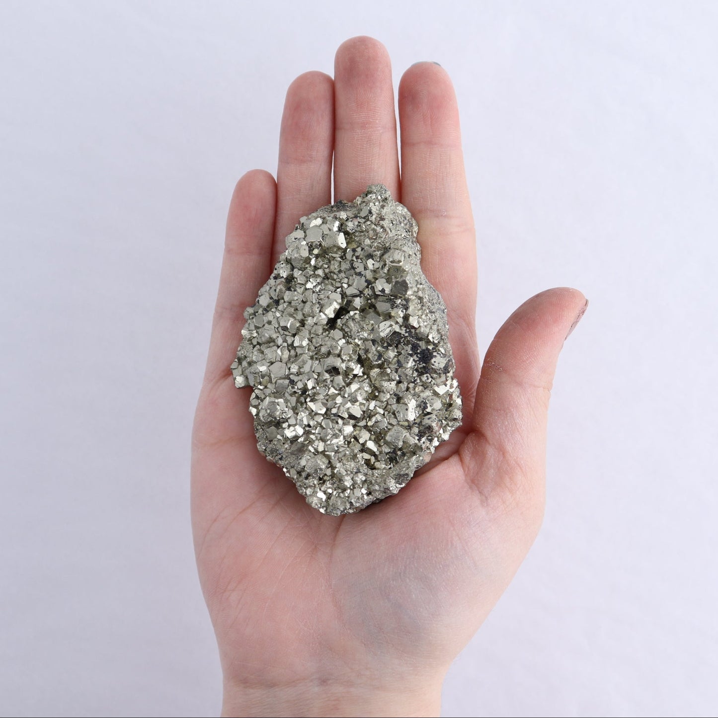 Pyrite Clusters Set of 12