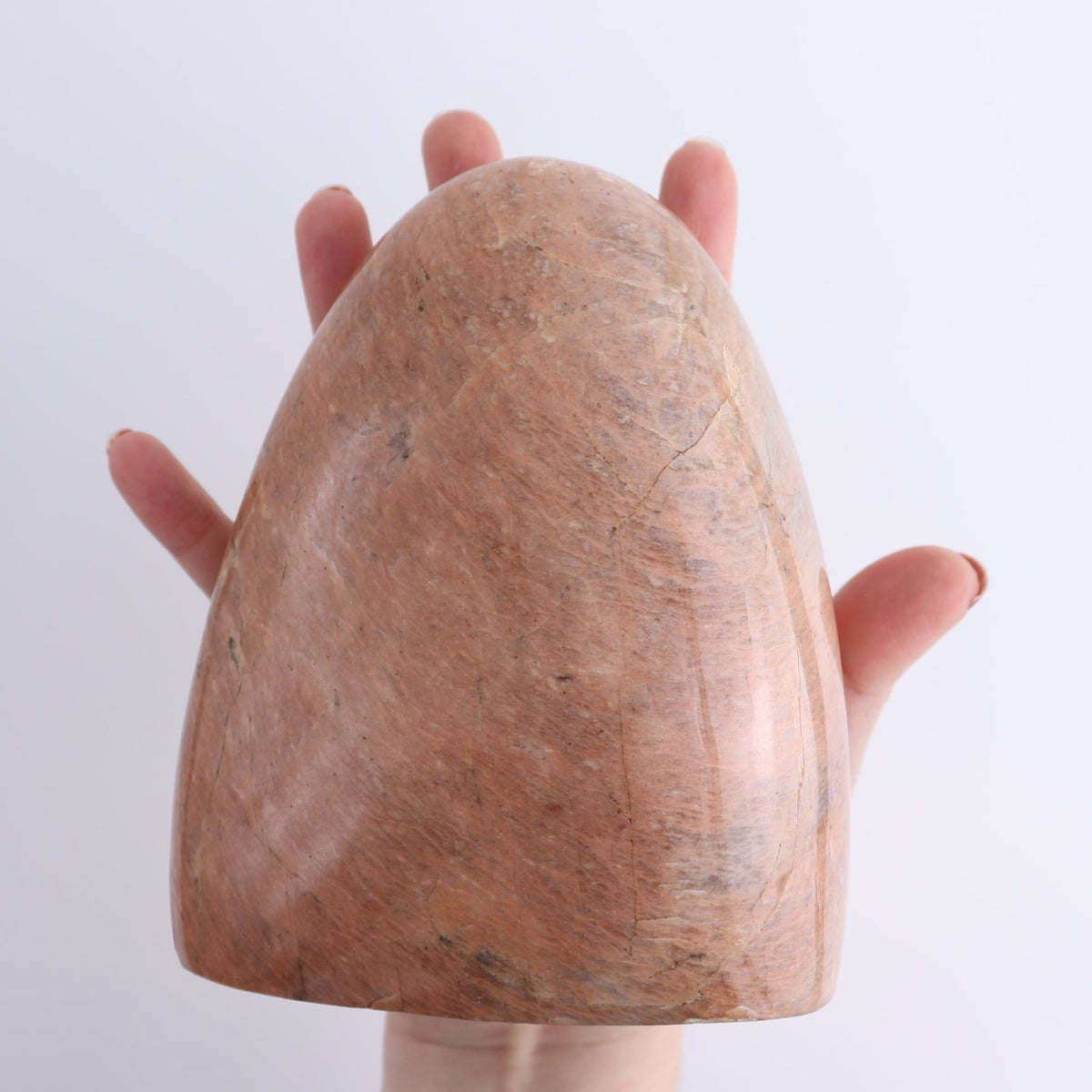 Peach Moonstone Freeform Set of 2