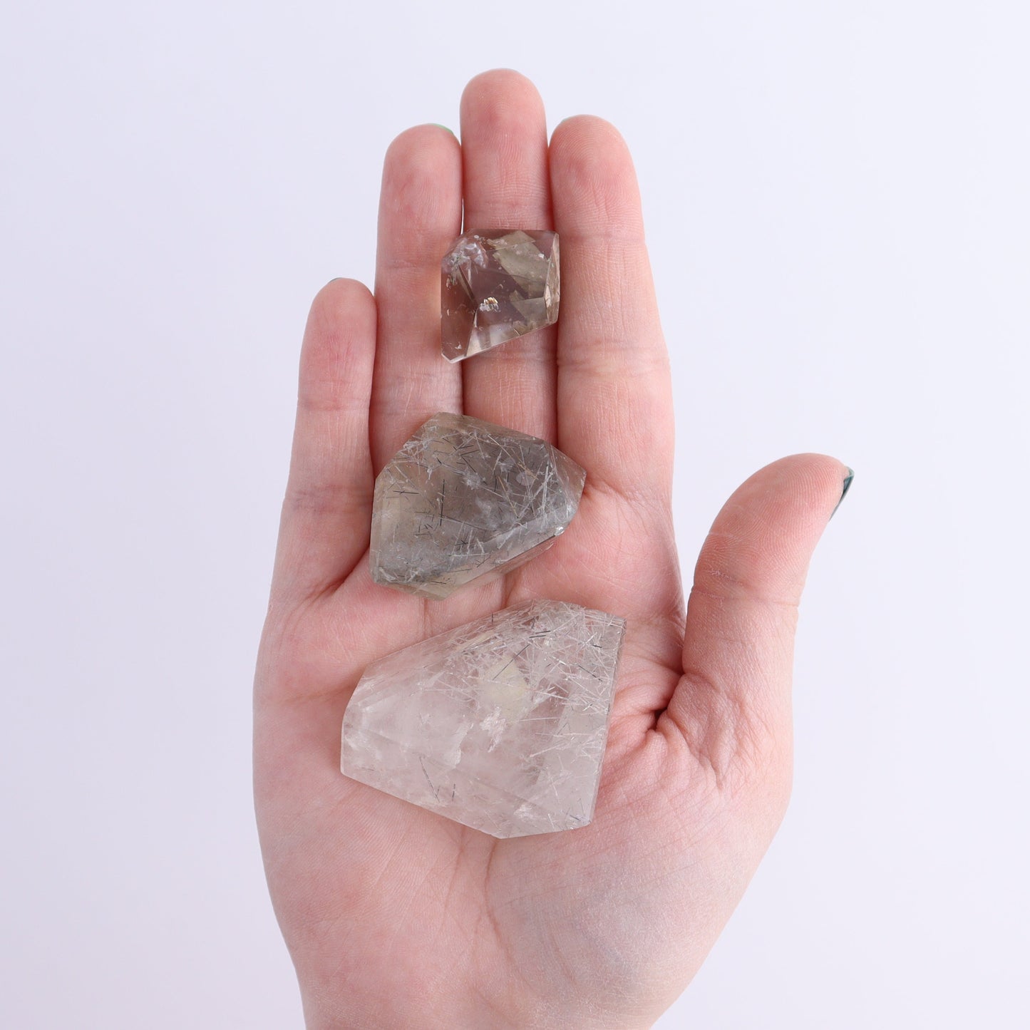 Quartz with Inclusions Feeforms Set of 54