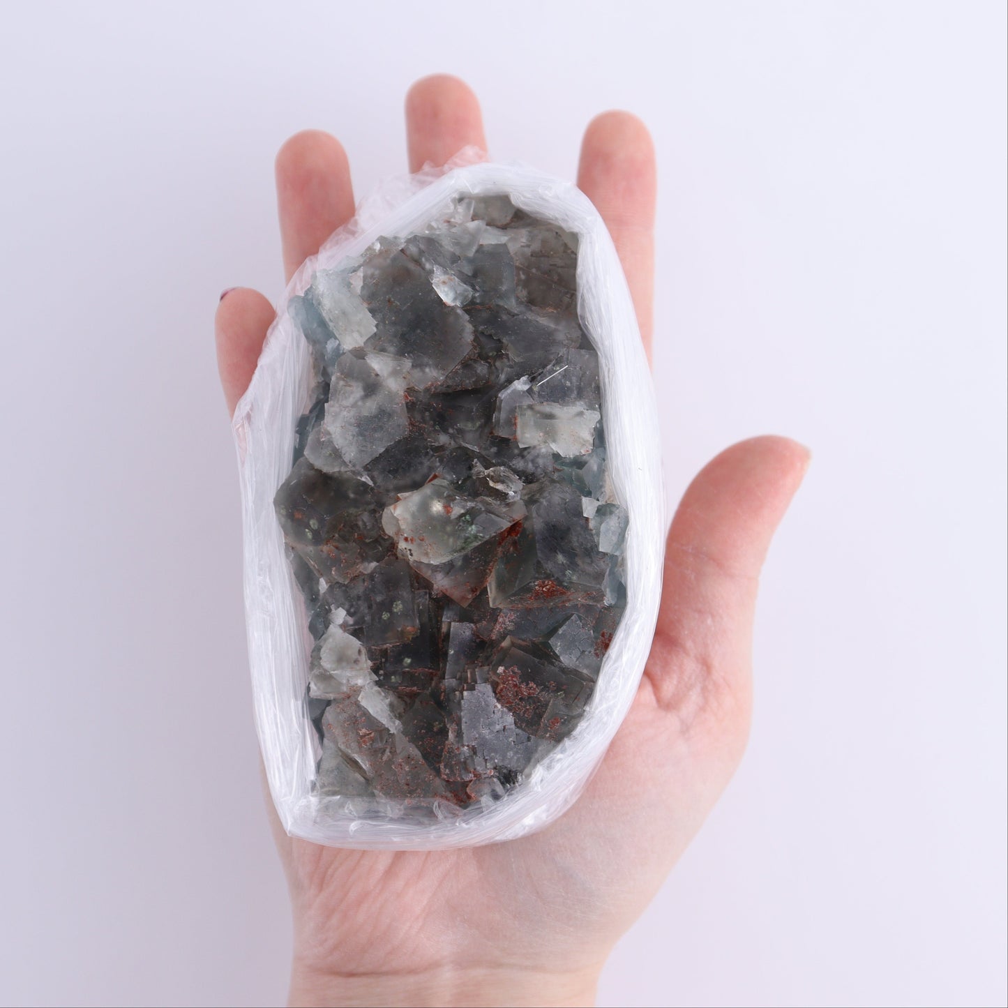 Green Fluorite Flat from Morocco | Mi Esperanza Minerals | Supplier of Crystals and Onyx