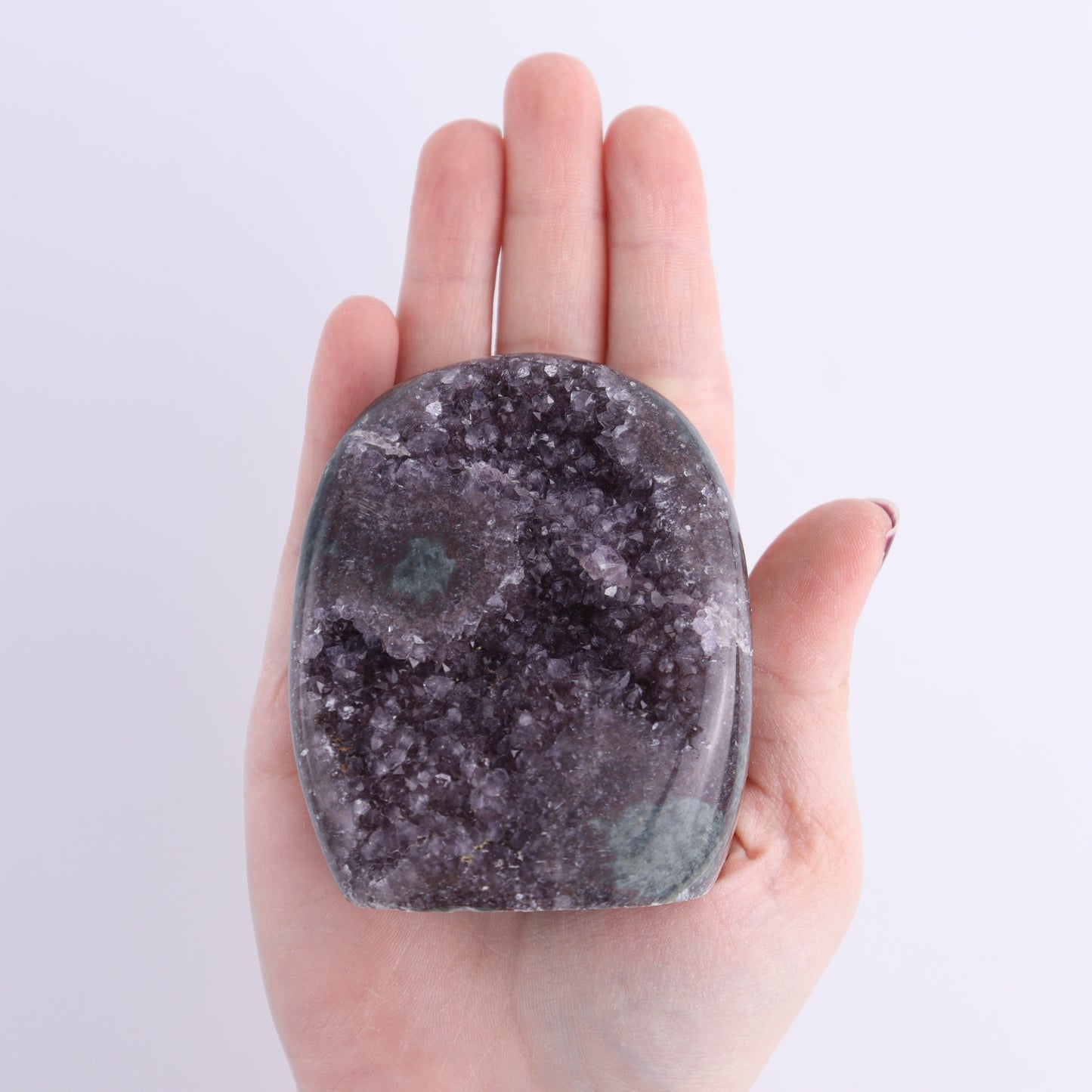 Uruguay Amethyst Cut Base Set of 4