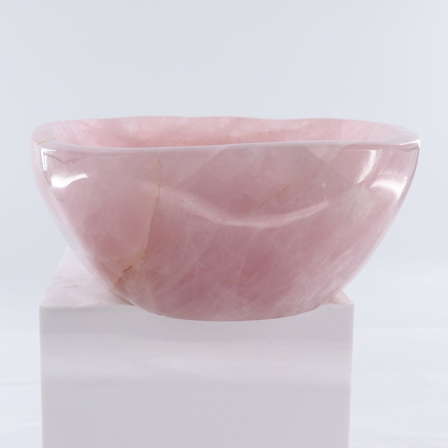 Rose Quartz Bowl | Mi Esperanza Minerals | Supplier of Crystals and Onyx