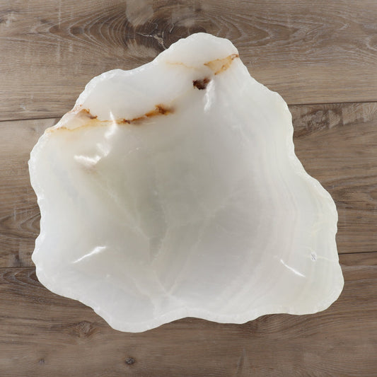 Mexican Onyx/Calcite Bowl 17"