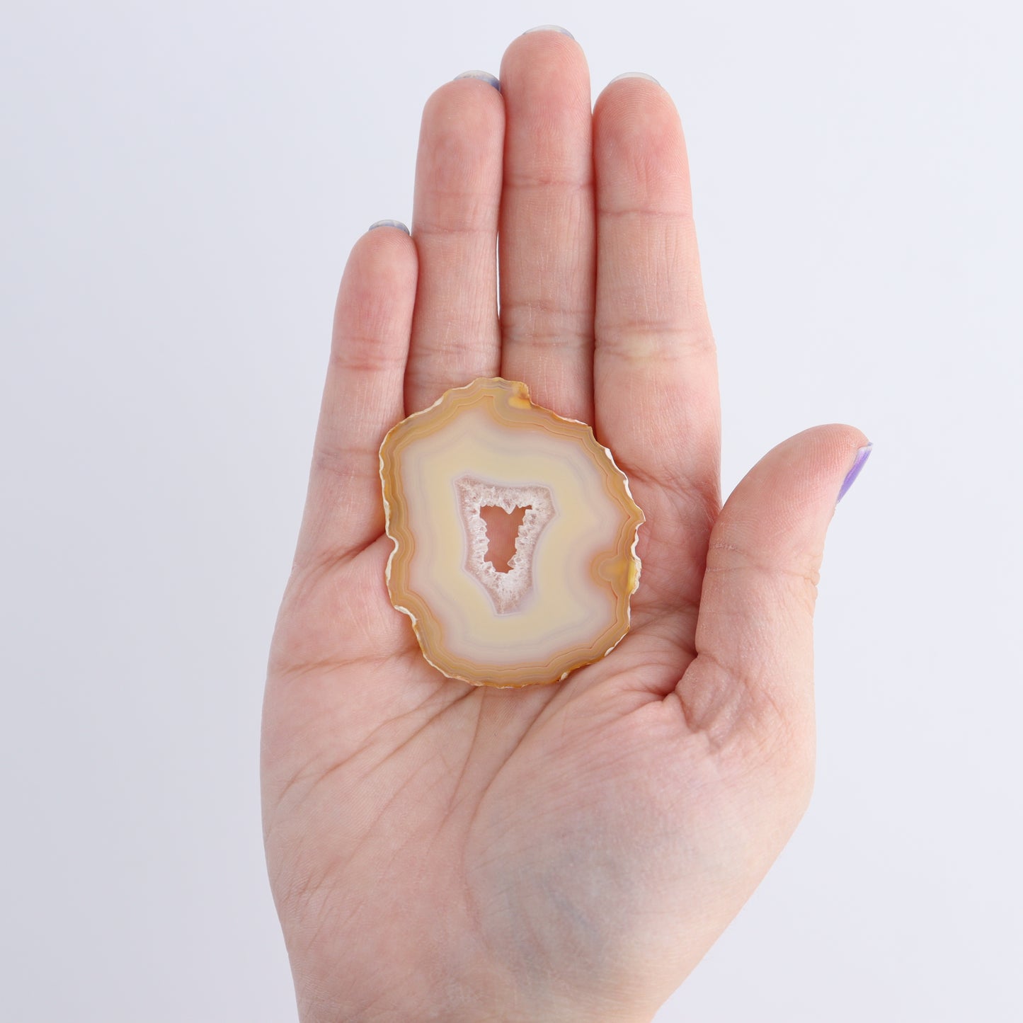 Iris Agate Slices Set of 7 | Mi Esperanza Minerals | Supplier of Crystals and Onyx