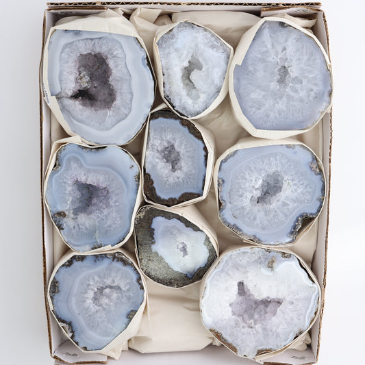 Las Choyas Geodes Set of 9