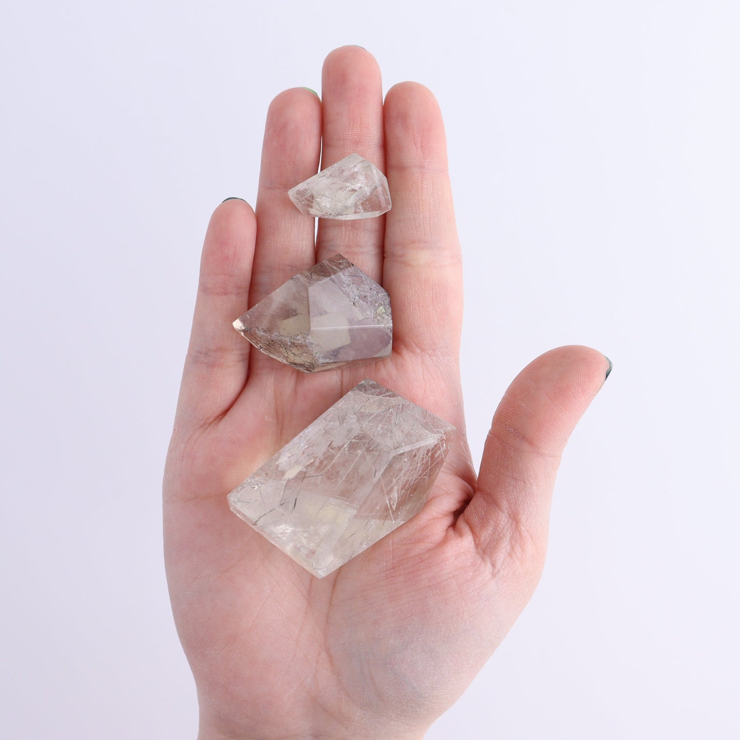 Quartz with Inclusions Feeforms Set of 54