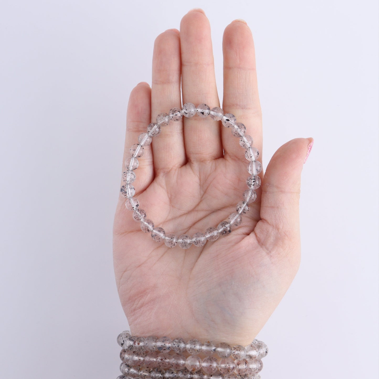 One Disco Quartz Bracelet | Mi Esperanza Minerals | Supplier of Crystals and Onyx