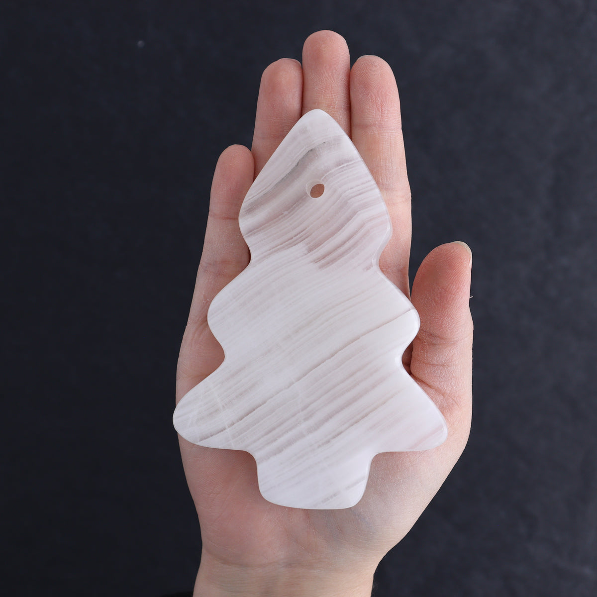 One White Onyx Tree Ornament - wholesale crystals