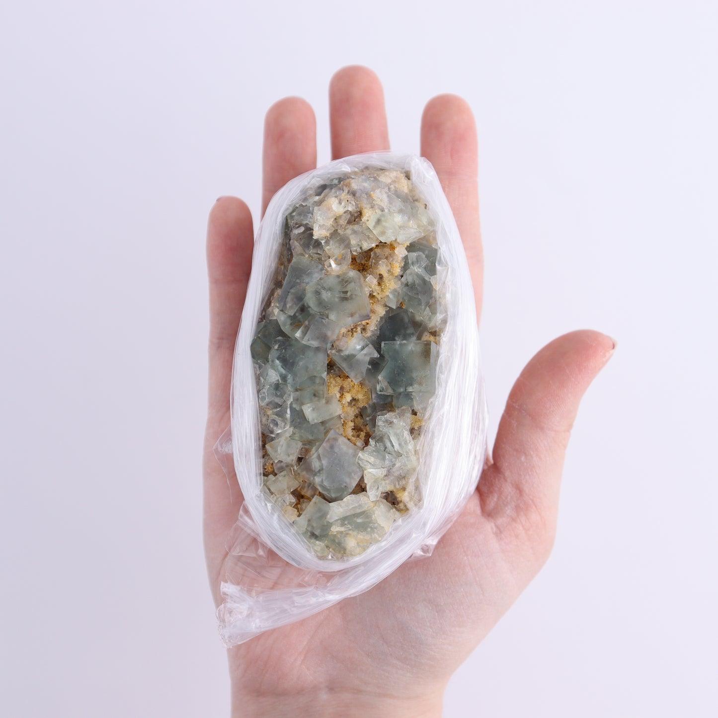 Green Fluorite Flat from Morocco | Mi Esperanza Minerals | Supplier of Crystals and Onyx