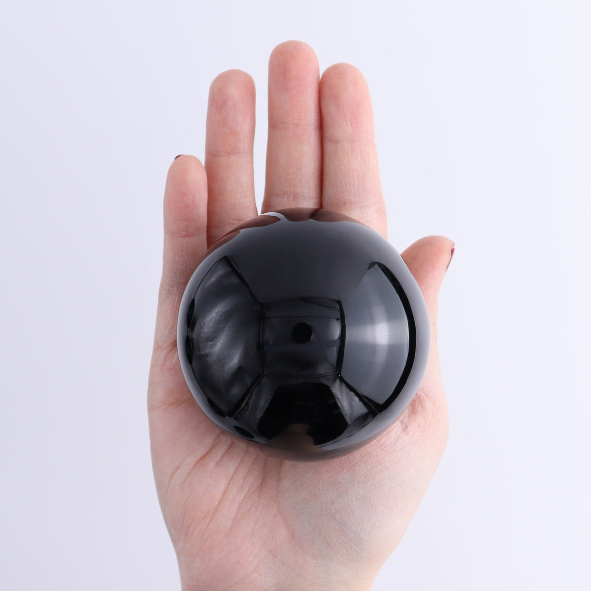 Obsidian Spheres Set of 6 | Mi Esperanza Minerals | Supplier of Crystals and Onyx