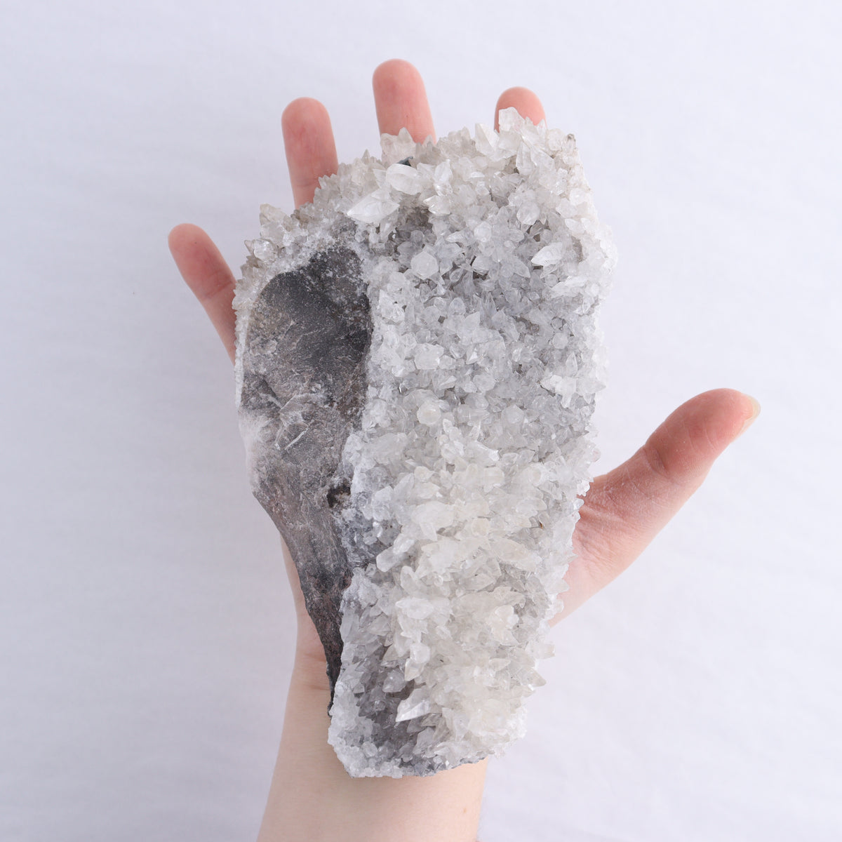 Mexican Quartz Clusters Set of 7 | Mi Esperanza Minerals | Supplier of Crystals and Onyx