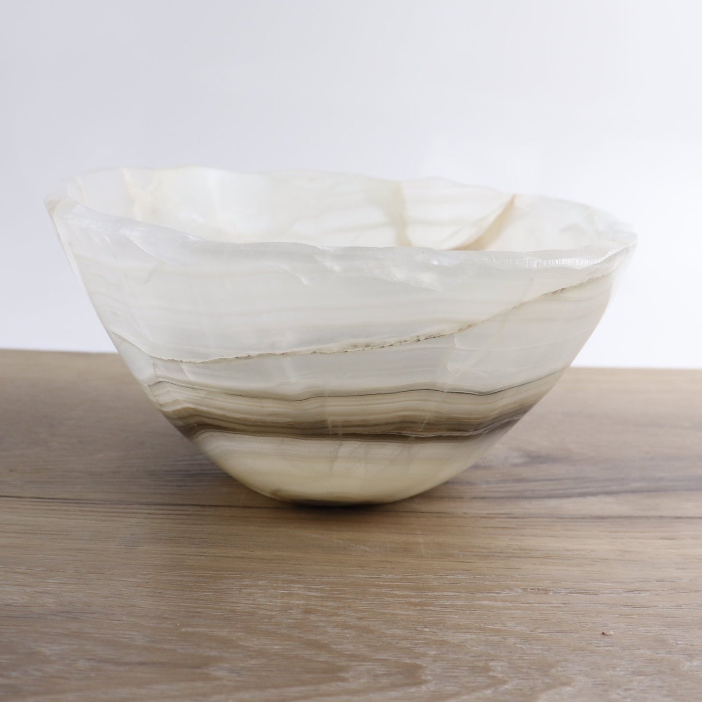 Mexican Onyx/Calcite Bowl 10"