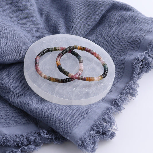 One Tourmaline Mix Bracelet | Mi Esperanza Minerals | Supplier of Crystals and Onyx