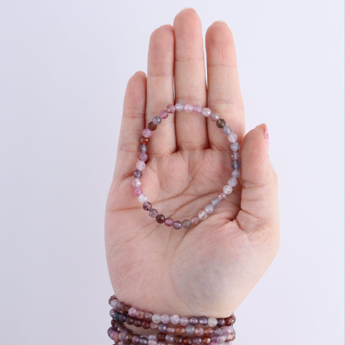 One Faceted Spinel Bracelet | Mi Esperanza Minerals | Supplier of Crystals and Onyx