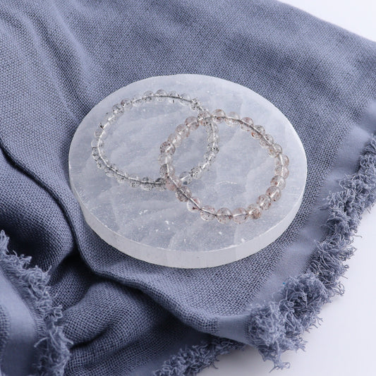 One Disco Quartz Bracelet | Mi Esperanza Minerals | Supplier of Crystals and Onyx