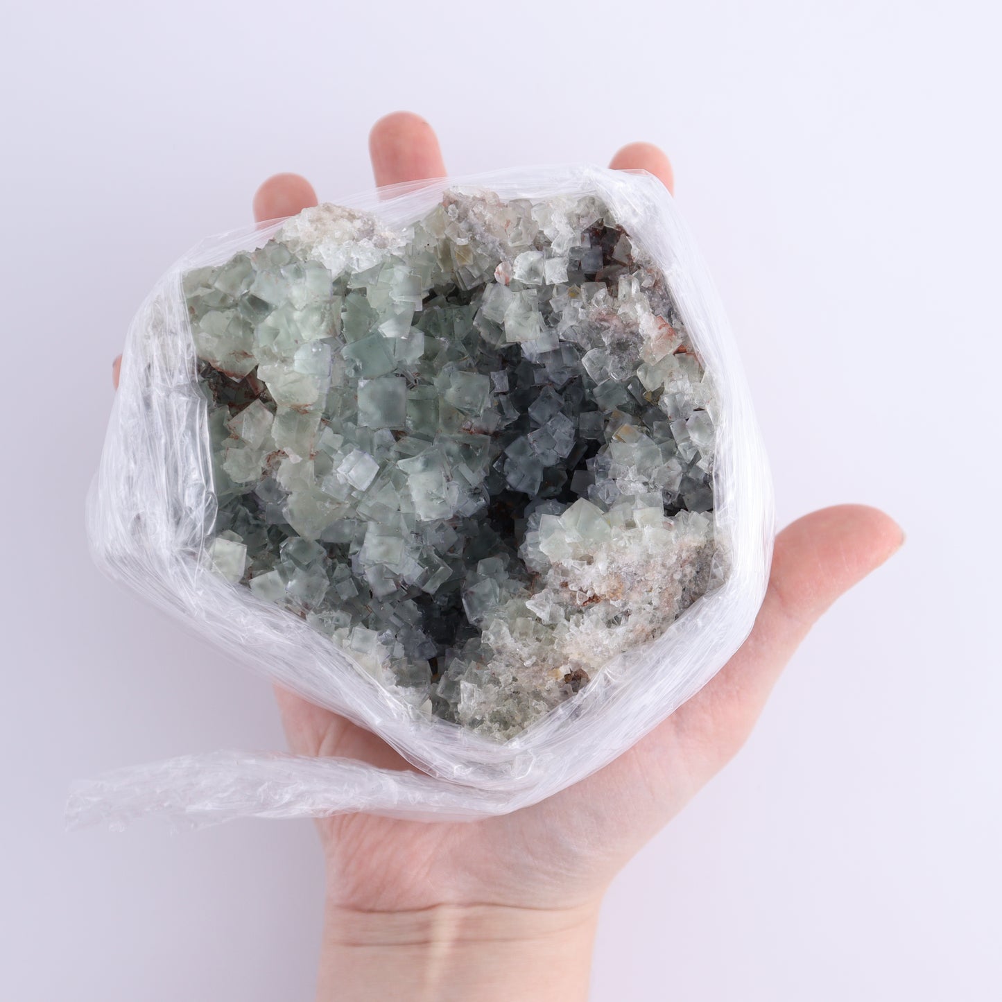 Green Fluorite Flat from Morocco | Mi Esperanza Minerals | Supplier of Crystals and Onyx