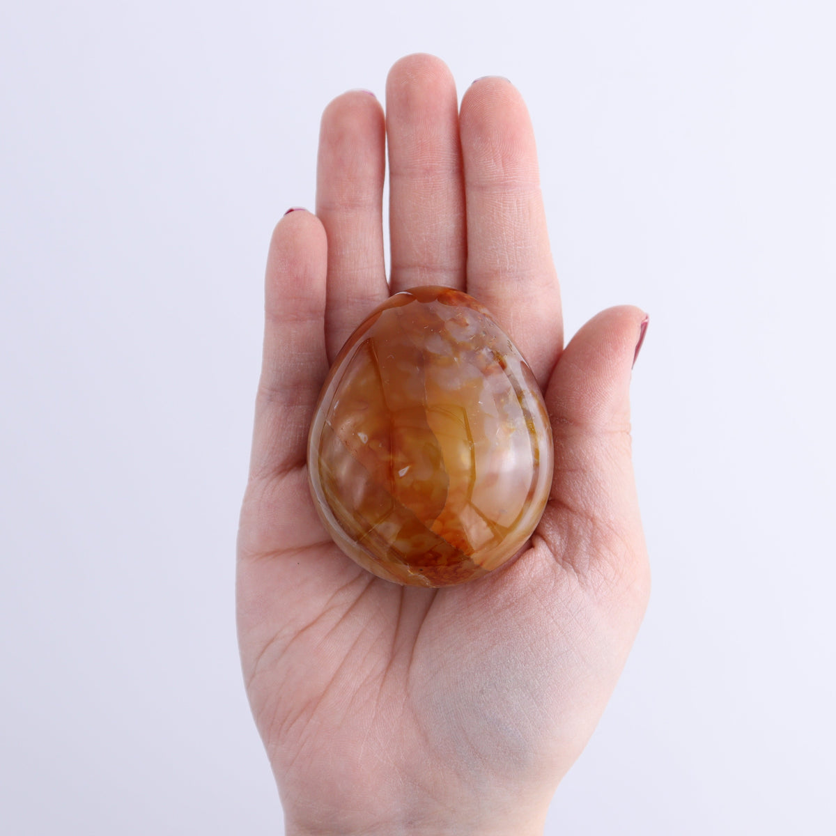 Carnelian Eggs Set of 12 | Mi Esperanza Minerals | Supplier of Crystals and Onyx