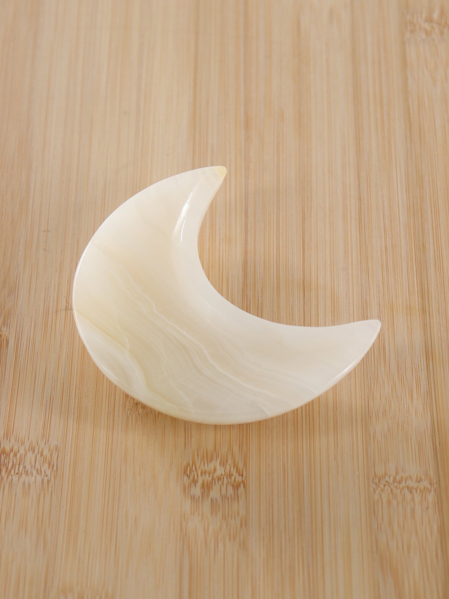 ONE Onyx Moon Dish | Mi Esperanza Minerals | Supplier of Crystals and Onyx