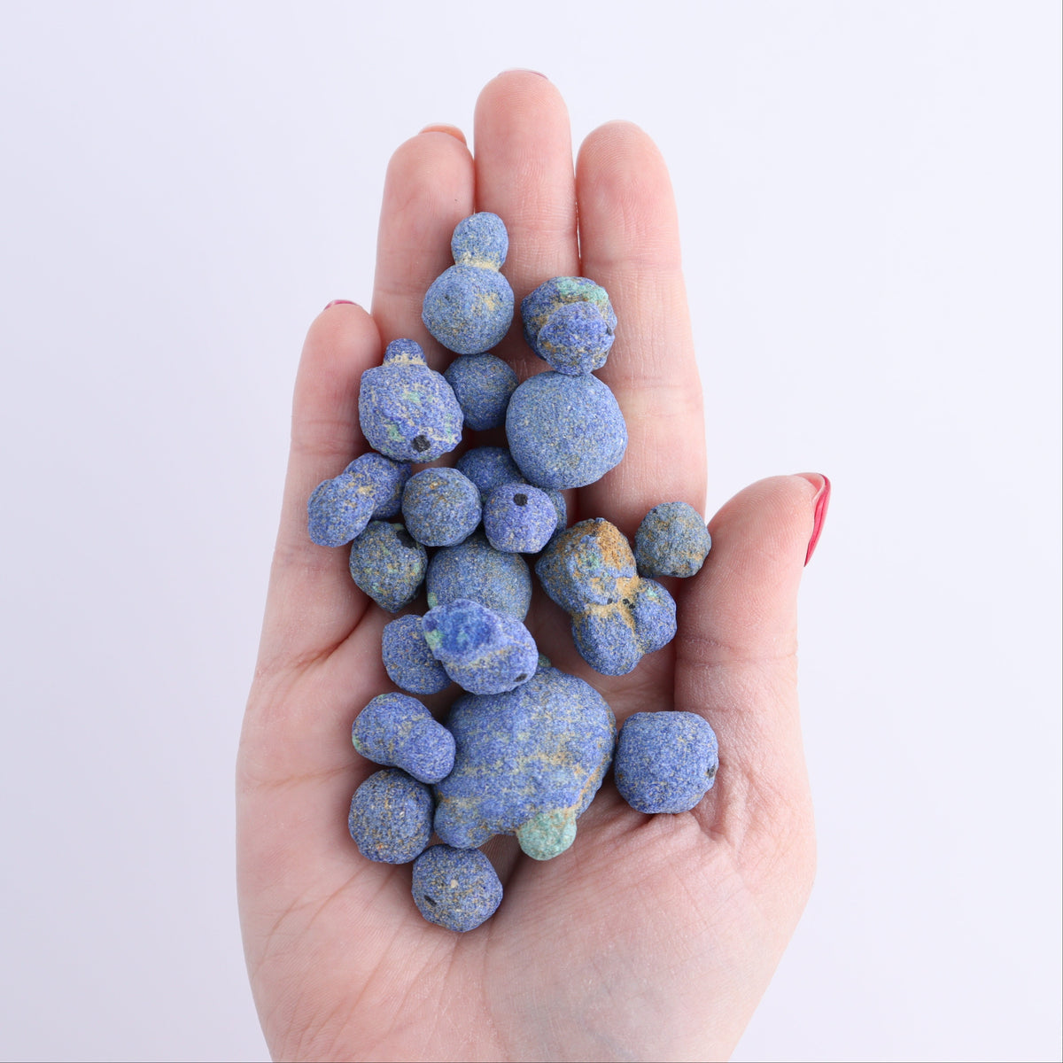 Azurite Blueberries | Mi Esperanza Minerals | Supplier of Crystals and Onyx