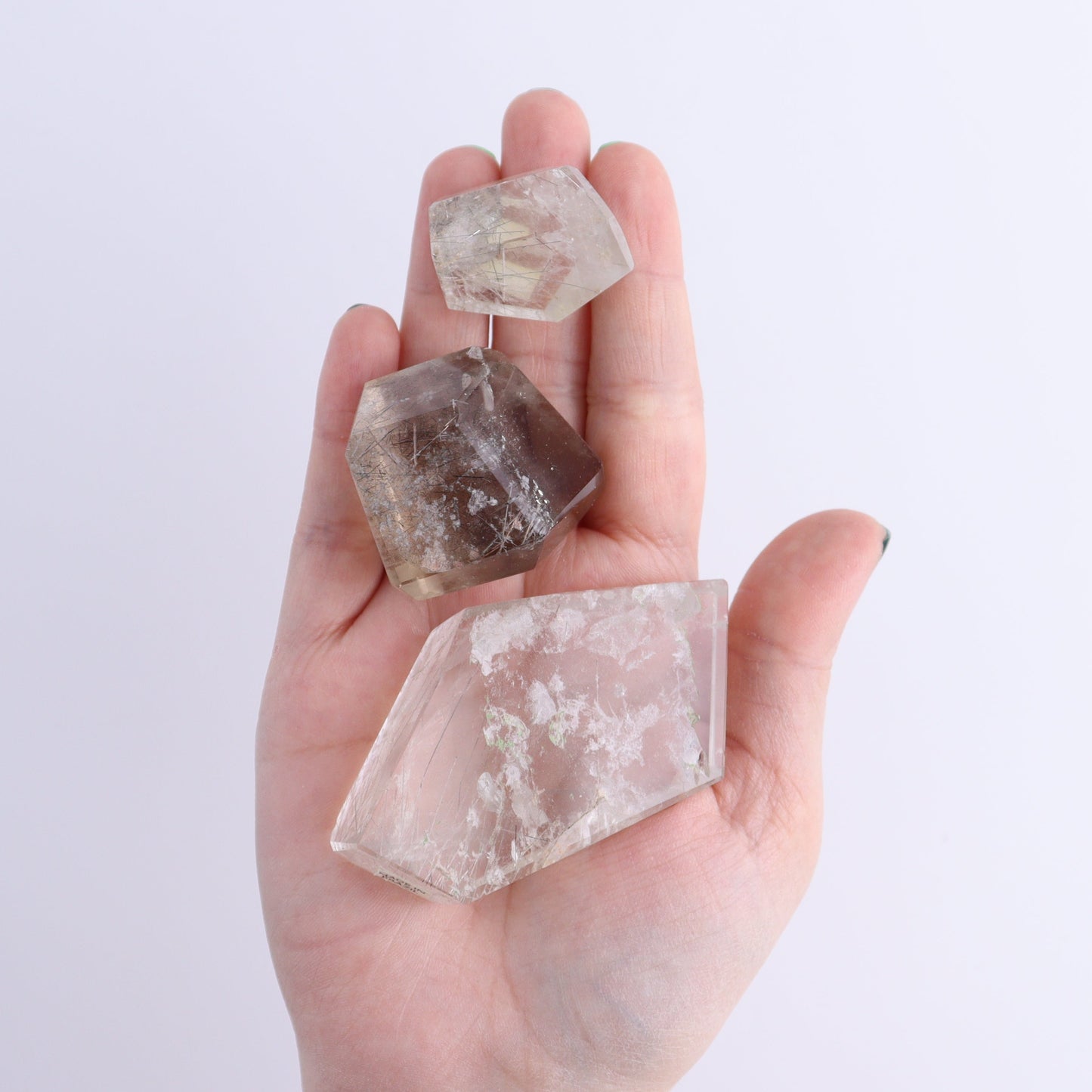 Quartz with Inclusions Feeforms Set of 35