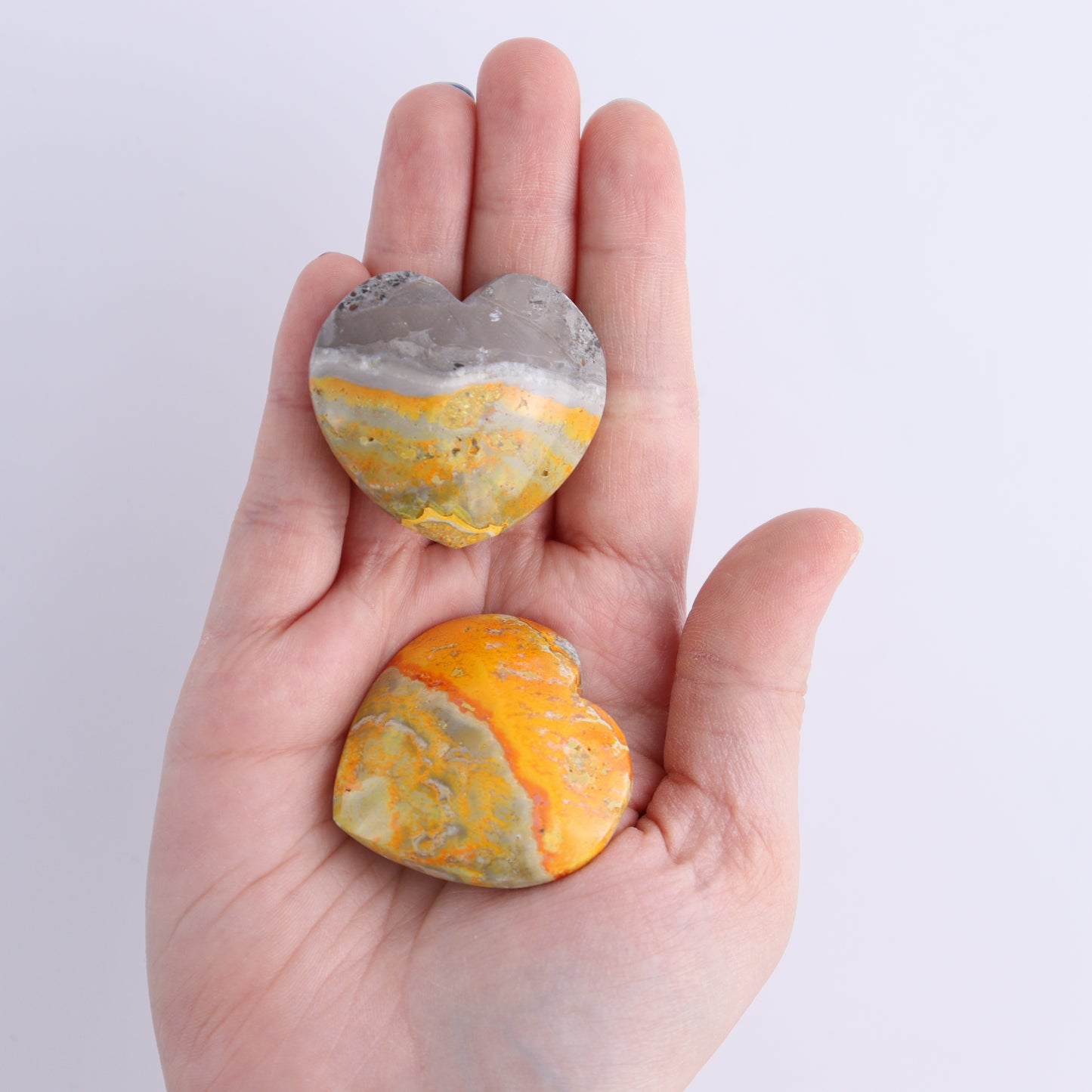 Bumblebee Jasper Hearts Set of 5