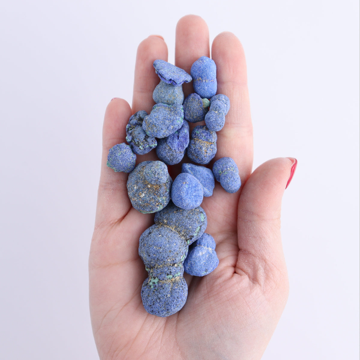 Azurite Blueberries | Mi Esperanza Minerals | Supplier of Crystals and Onyx