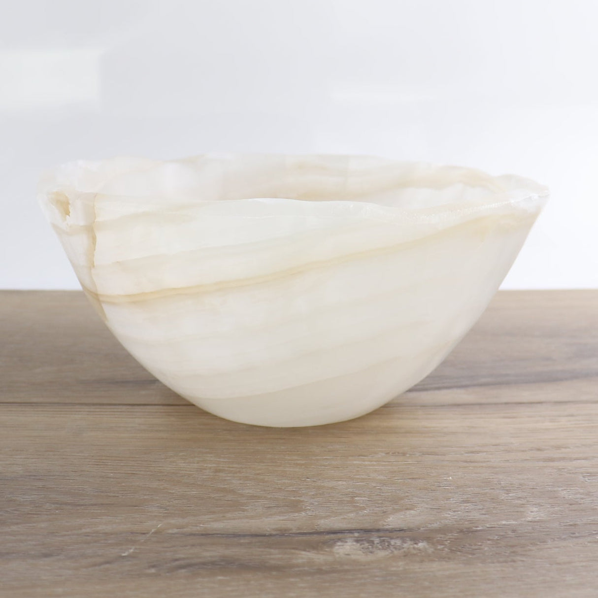 Mexican Onyx/Calcite Bowl 10"