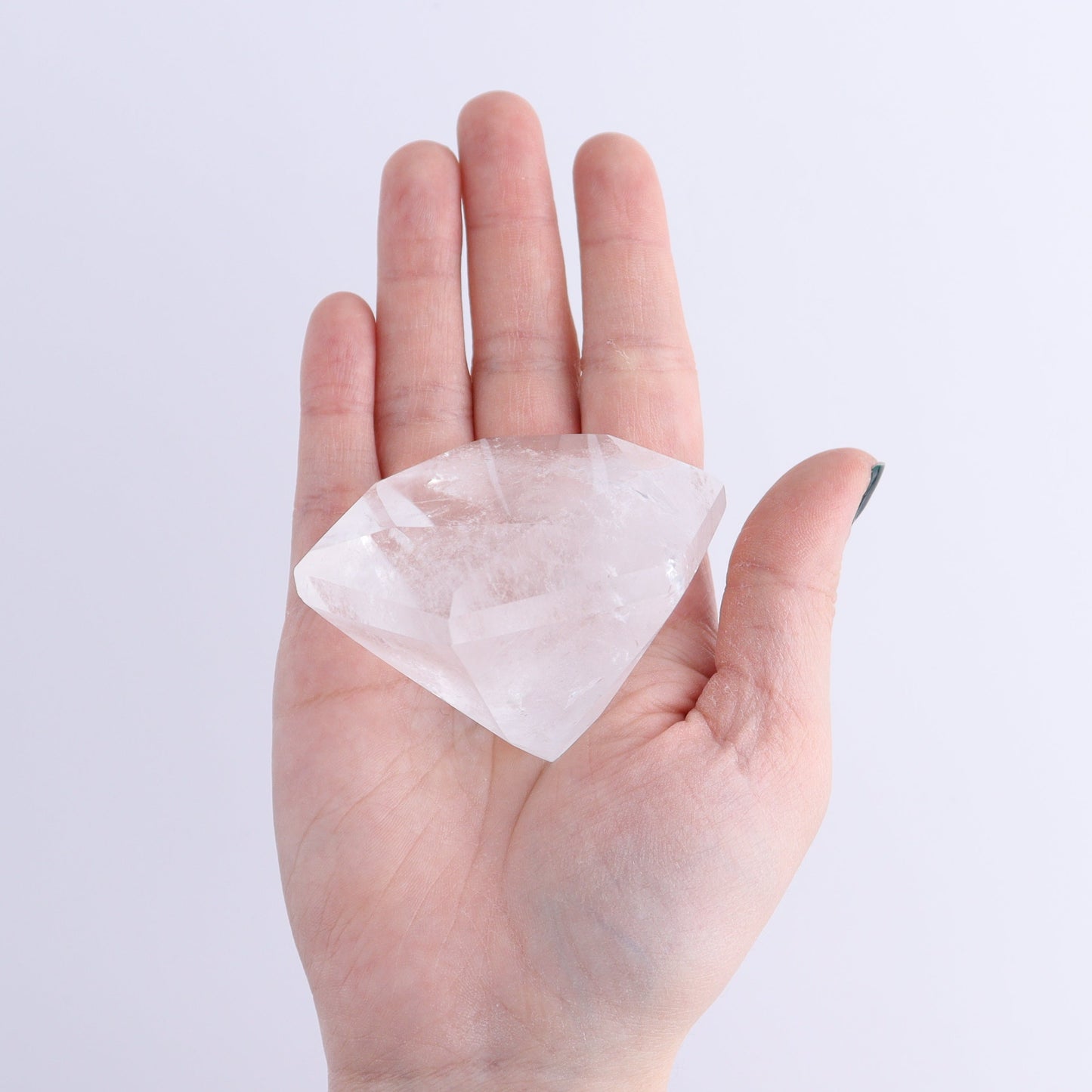 Quartz Diamond Shaped Carvings Set of 6 | Mi Esperanza Minerals | Supplier of Crystals and Onyx