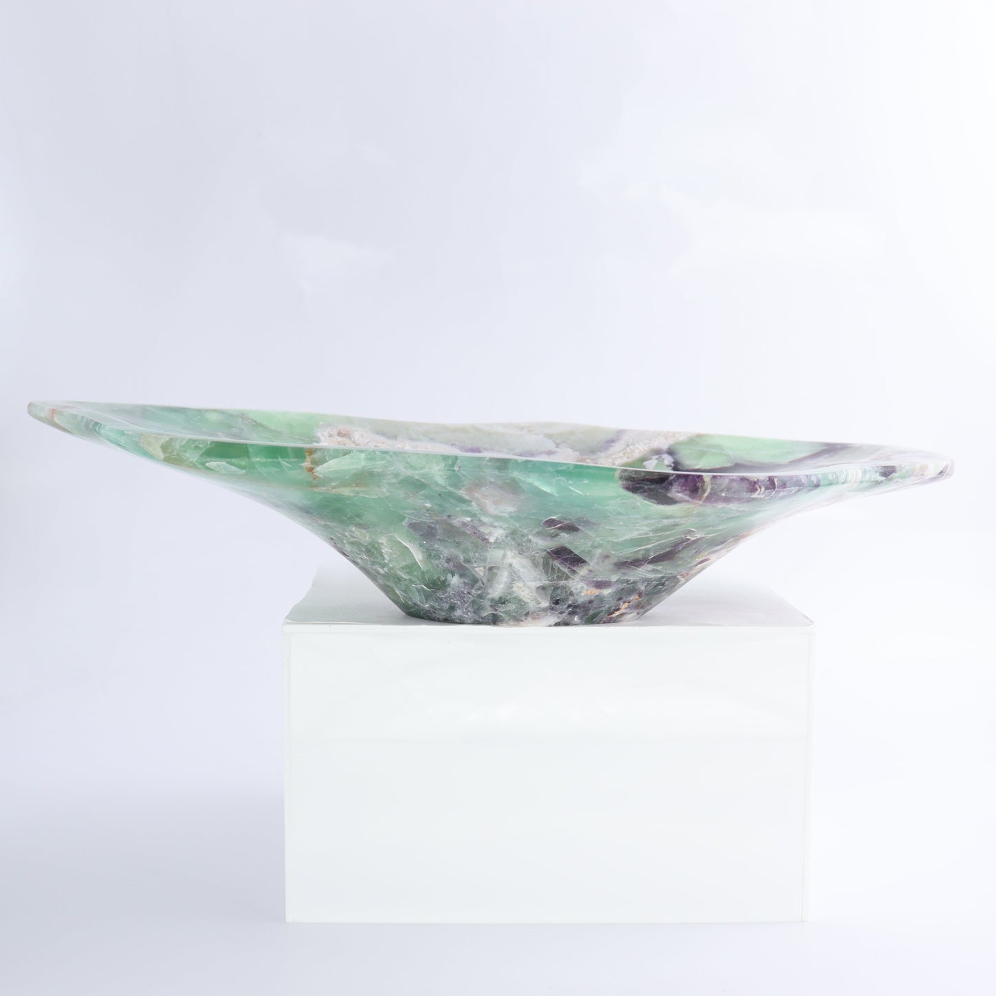 Fluorite Bowl 13" | Mi Esperanza Minerals | Supplier of Crystals and Onyx