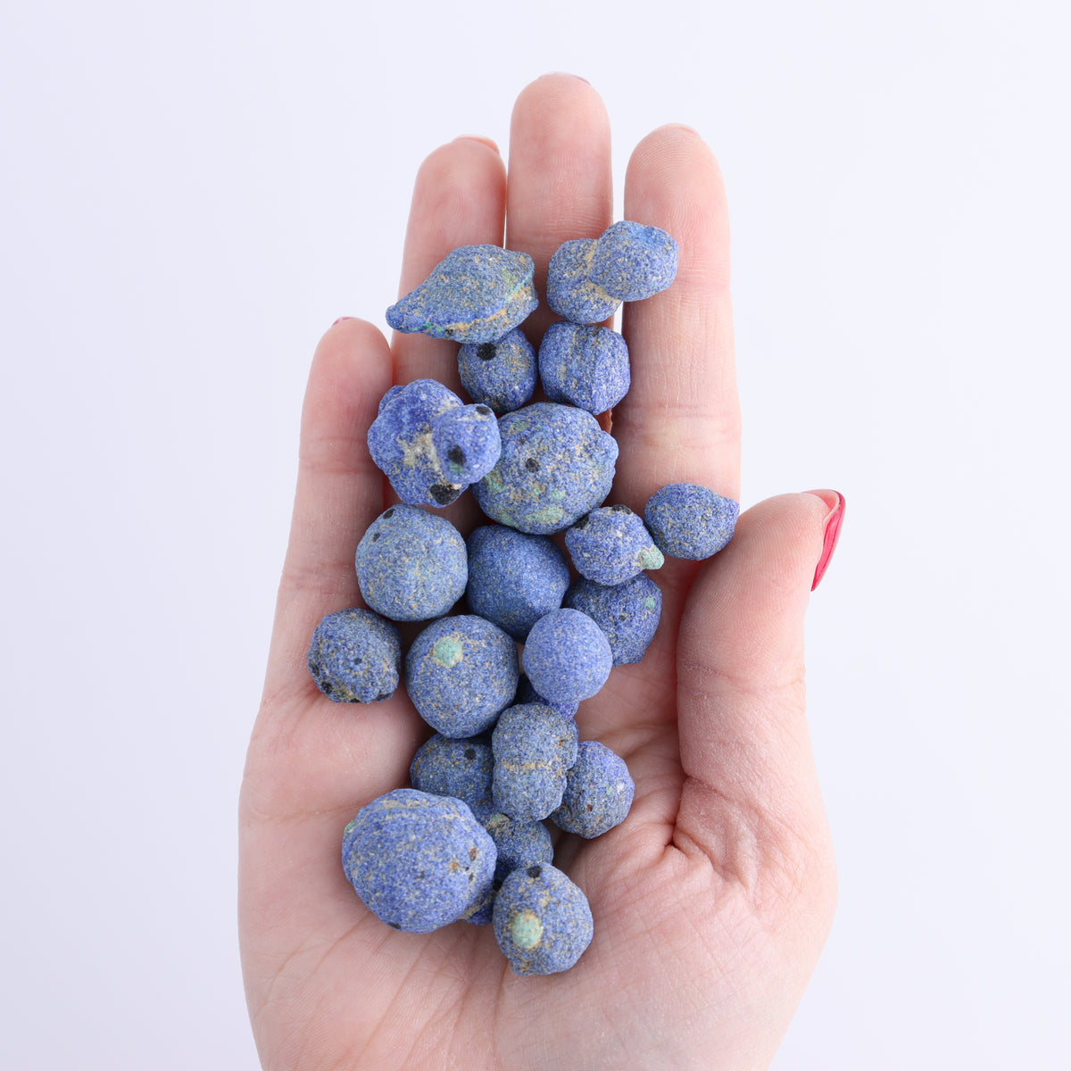 Azurite Blueberries | Mi Esperanza Minerals | Supplier of Crystals and Onyx
