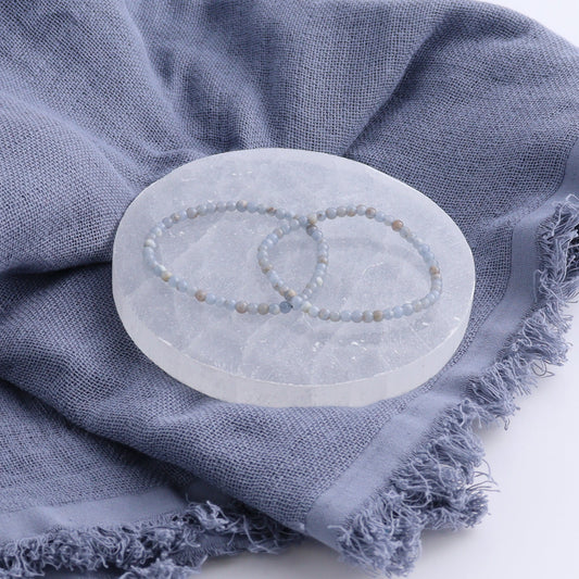 One Angelite Bracelet | Mi Esperanza Minerals | Supplier of Crystals and Onyx