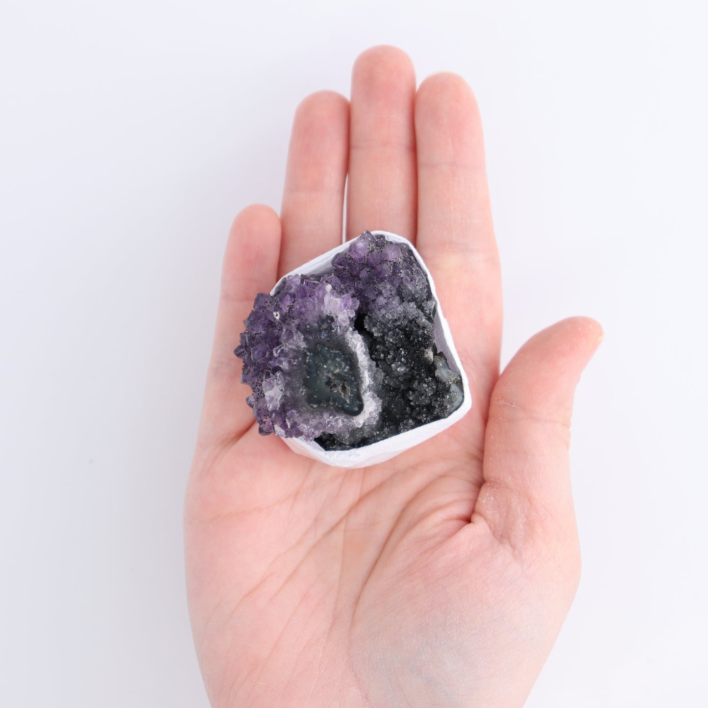 Uruguay Amethyst Clusters with "Eyes" Flat of 7 | Mi Esperanza Minerals | Supplier of Crystals and Onyx