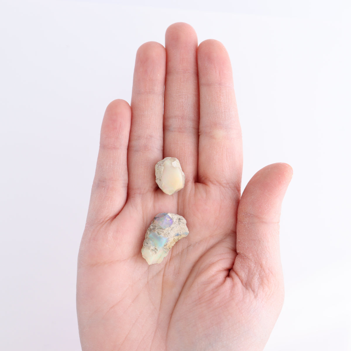 Ethiopian Opal Set of 10 | Mi Esperanza Minerals | Supplier of Crystals and Onyx