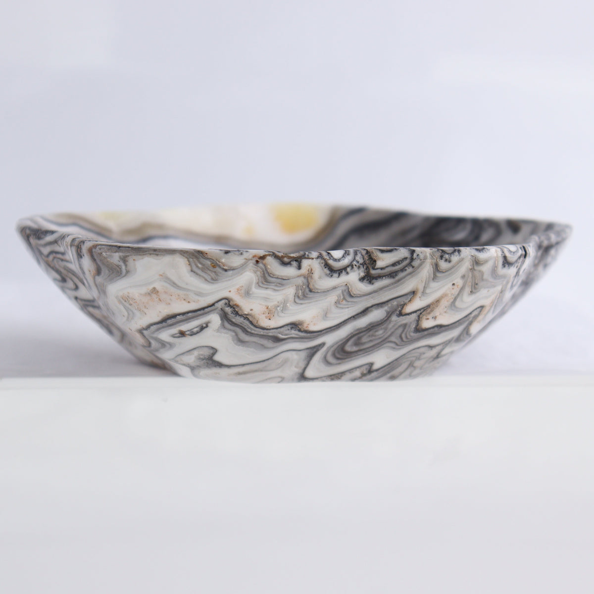 Zebra Onyx Bowl Set of 3 | Mi Esperanza Minerals | Supplier of Crystals and Onyx