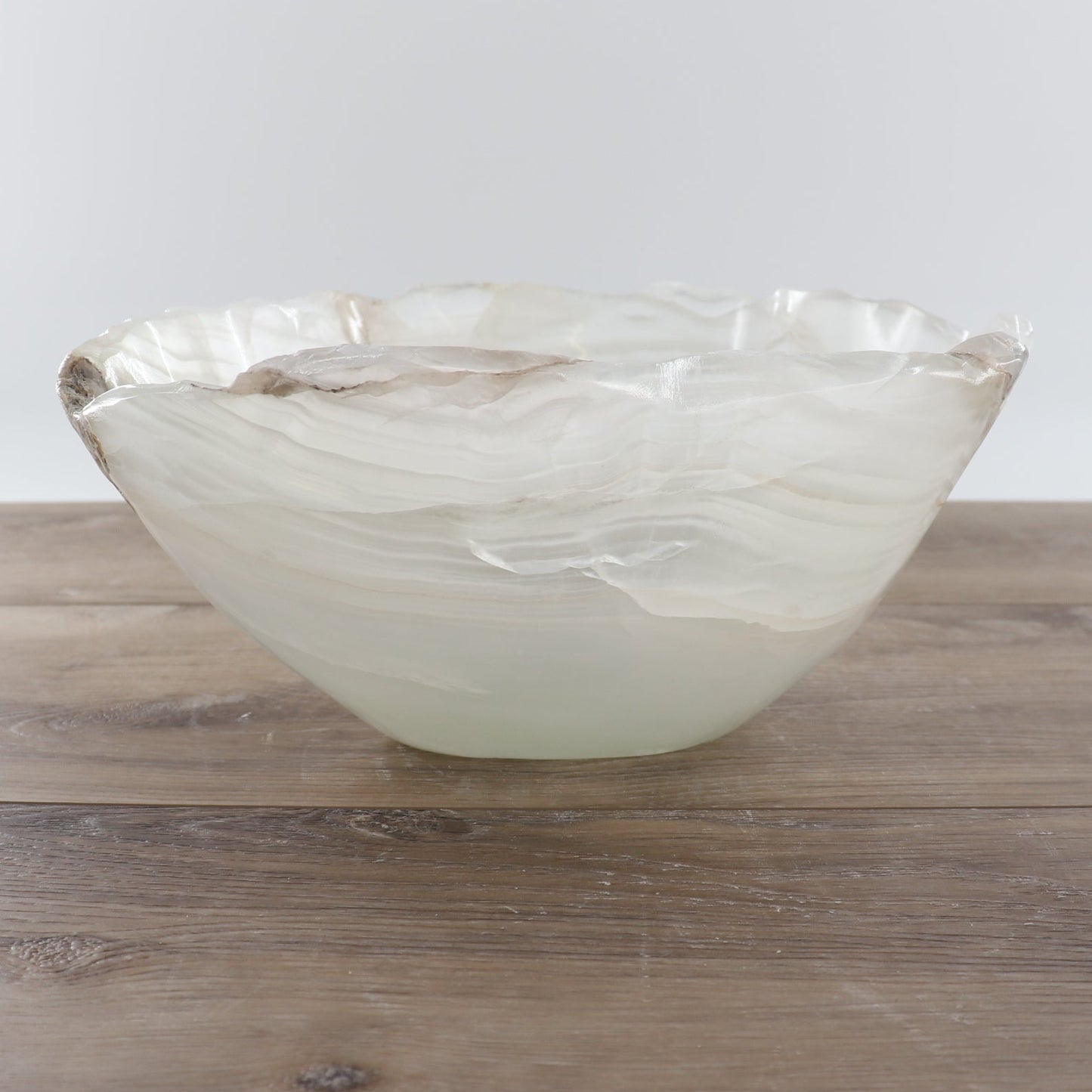 Mexican Onyx/Calcite Bowl 12"