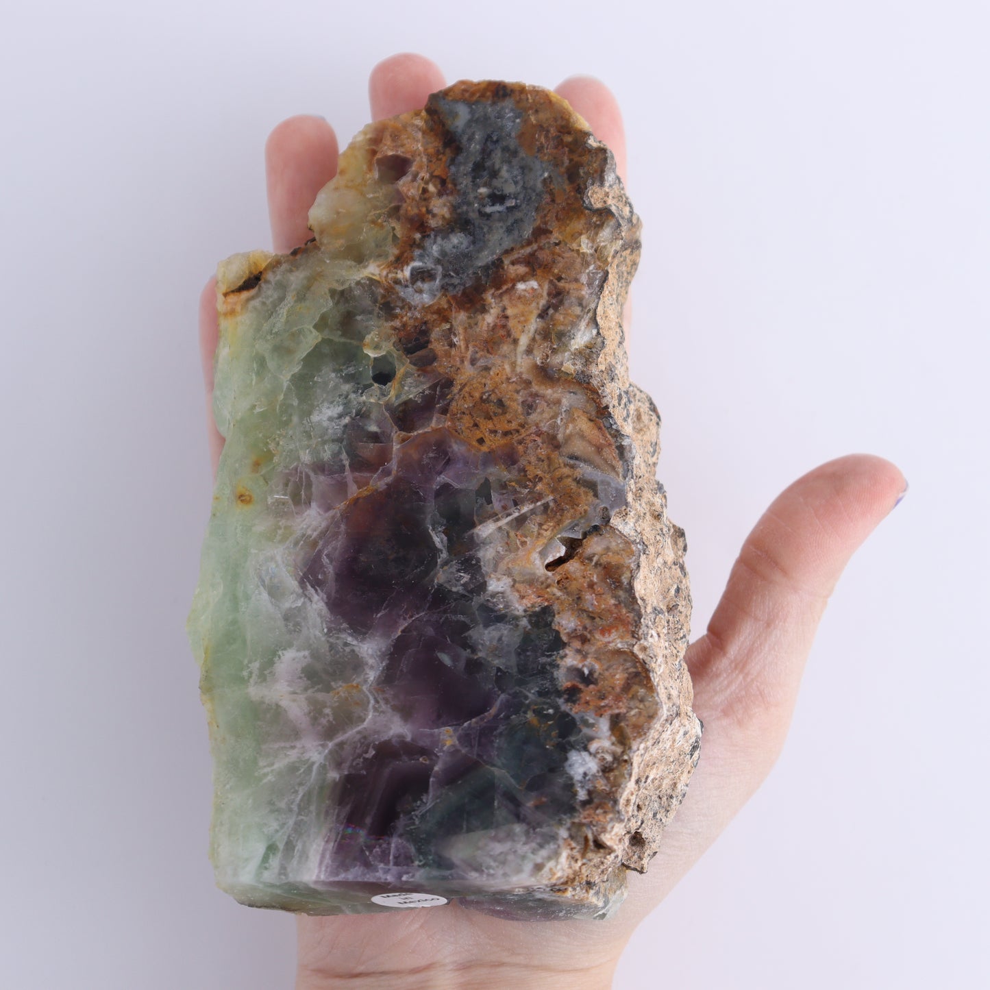 Fluorite Face Polished Set of 5 | Mi Esperanza Minerals | Supplier of Crystals and Onyx
