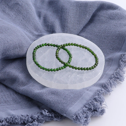 One Chrome Diopside Bracelet | Mi Esperanza Minerals | Supplier of Crystals and Onyx