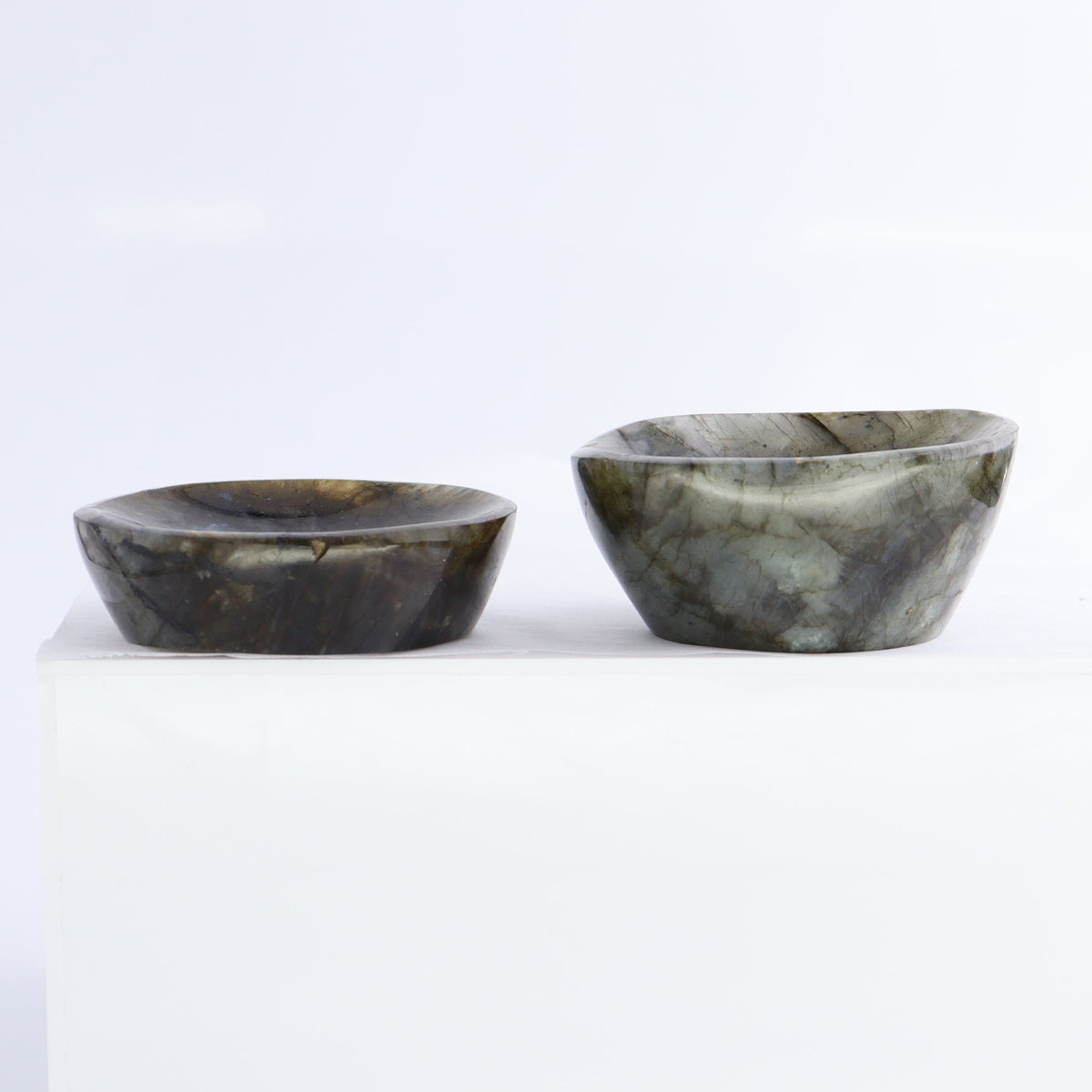 Labradorite Bowls Set of 12 | Mi Esperanza Minerals | Supplier of Crystals and Onyx