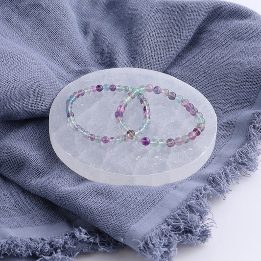 One Fluorite Bracelet | Mi Esperanza Minerals | Supplier of Crystals and Onyx