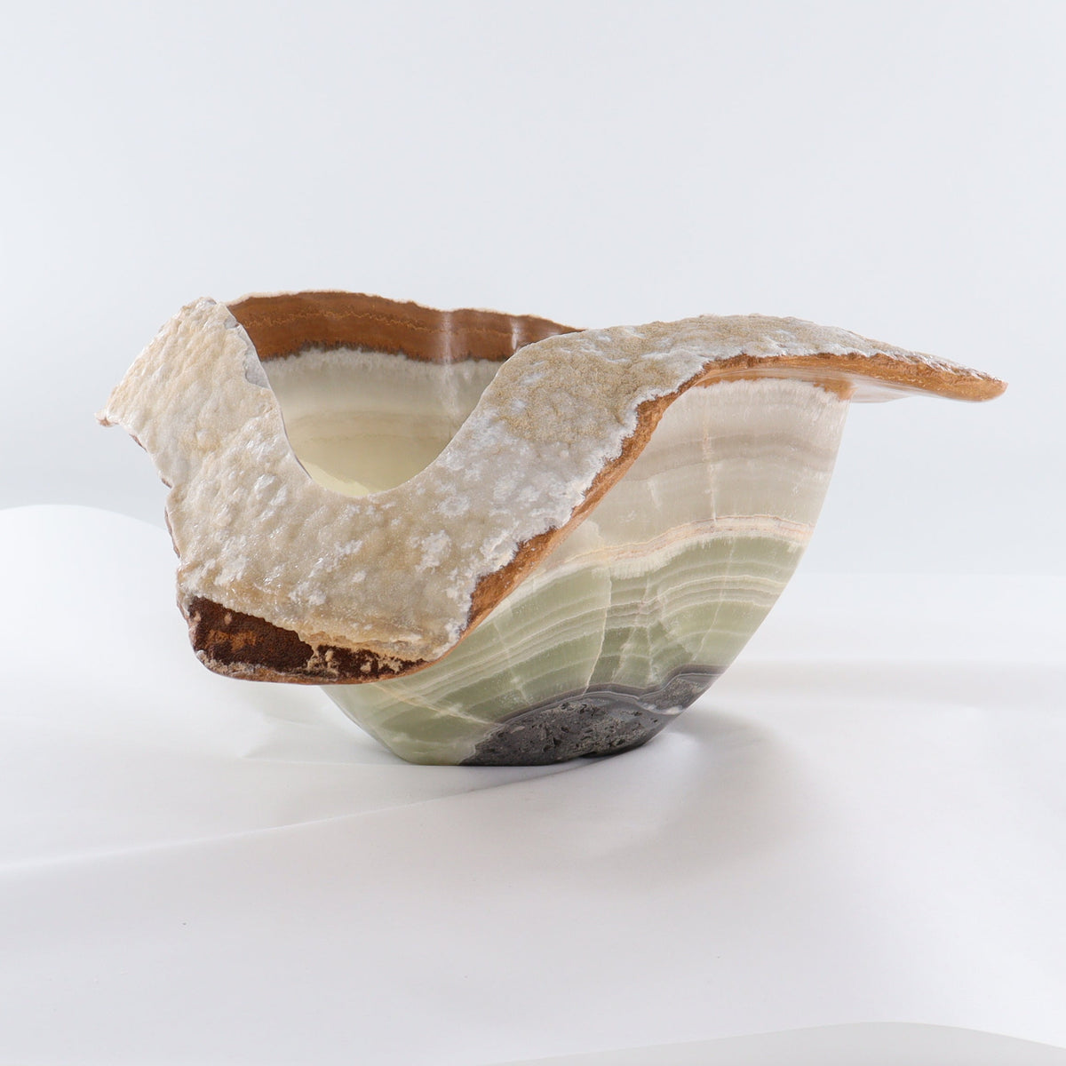 Mexican Onyx/Calcite Bowl | Mi Esperanza Minerals | Supplier of Crystals and Onyx