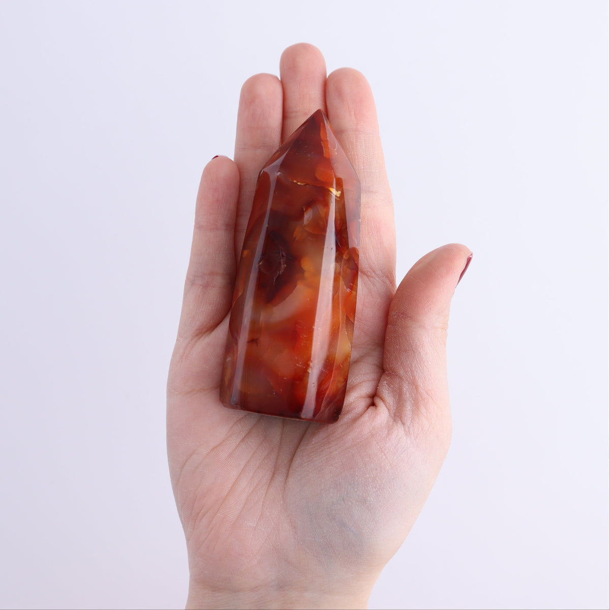 Carnelian Towers Set of 12 | Mi Esperanza Minerals | Supplier of Crystals and Onyx