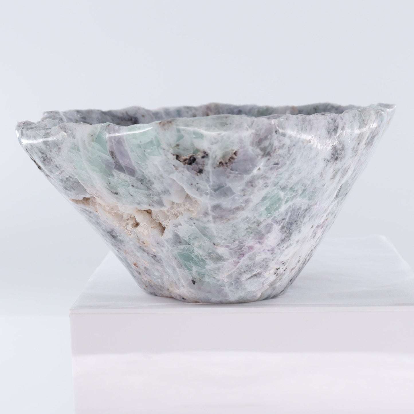 Fluorite Bowl 11" | Mi Esperanza Minerals | Supplier of Crystals and Onyx