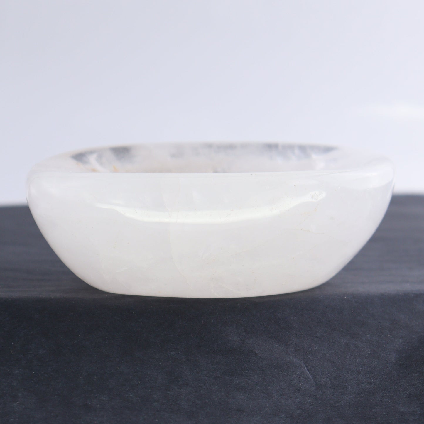 Clear Quartz Bowls Set of 4