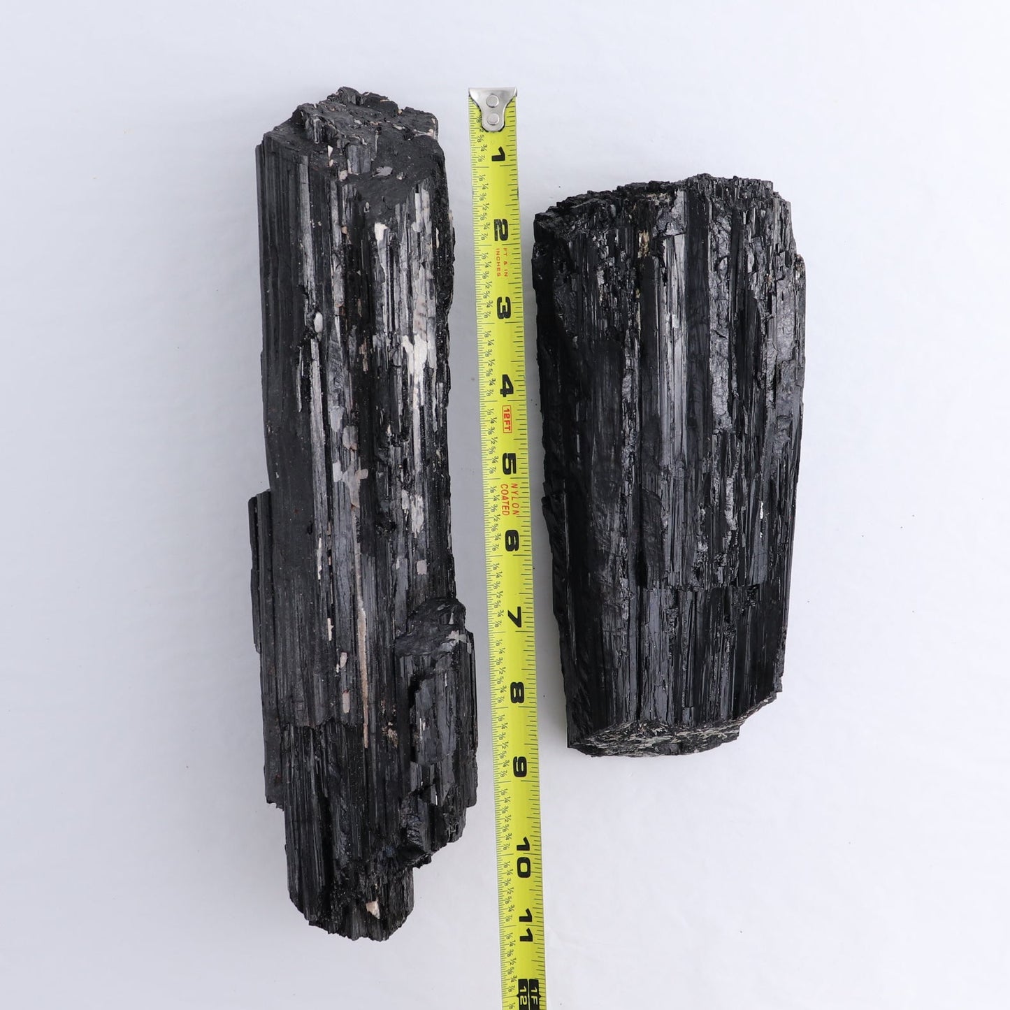 Black Tourmaline Log Set of 4
