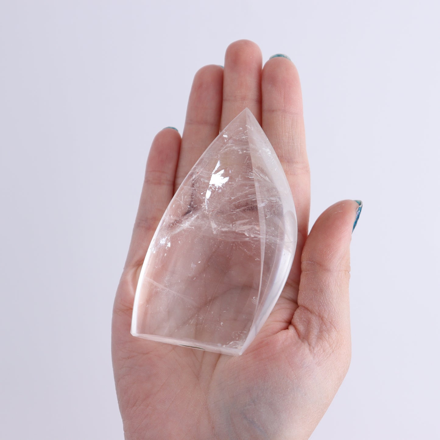 Imperfect Clear Quartz Flames Set of 6 | Mi Esperanza Minerals | Supplier of Crystals and Onyx